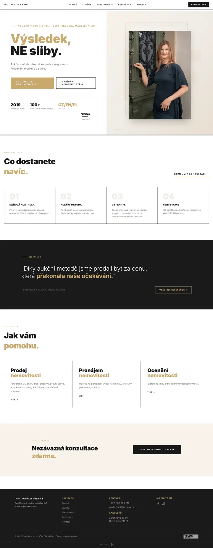 Náhled celé stránky: Ing. Pavla Frant