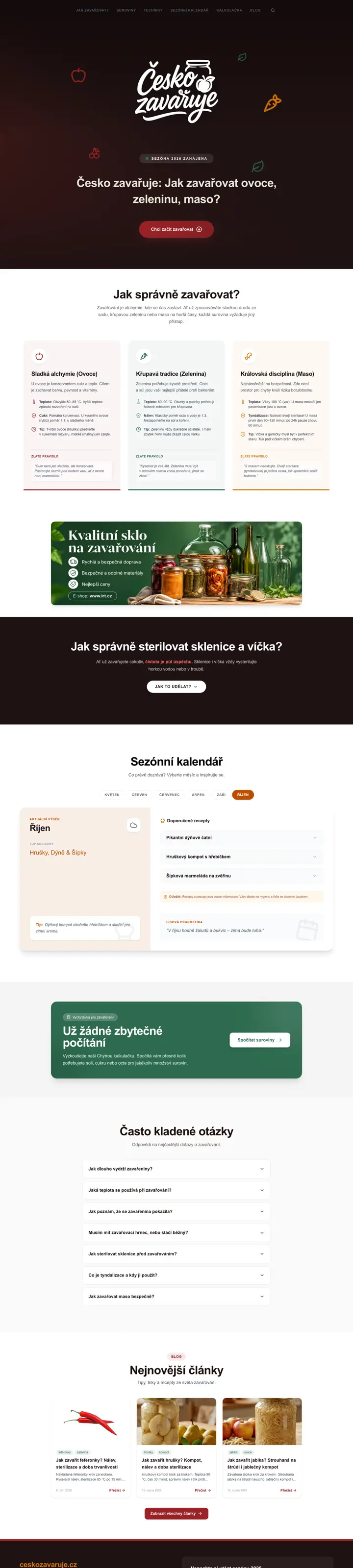Náhled celé stránky: Česko Zavařuje